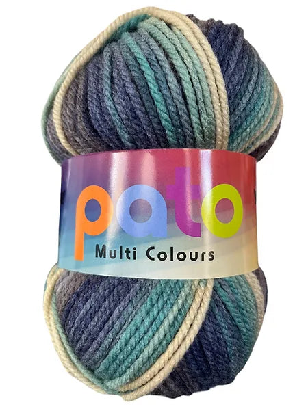 Cygnet Pato Everyday Prints Chunky 5 Balls X 100 gram Shade Boating Lake 80050