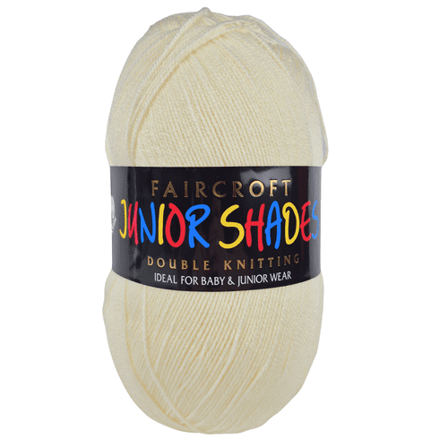 Faircroft Junior Shades DK Knitting Crochet  500 gram Ball  Lemon (249)
