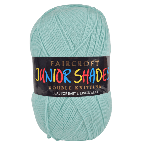 Faircroft Junior Shades DK Knitting Crochet  500 gram Ball  Mint (509a)