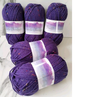 Cygnet Multi Tweed Chunky Knitting Crochet Yarn Wool - 5x100g Balls - 1380 Iris