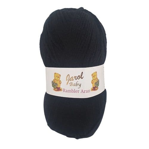 Jarol Baby Rambler Aran – 5 x 100g Black 4326