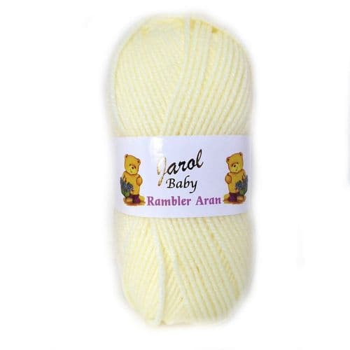 Jarol Baby Rambler Aran – 5 x 100g Lemon 4301