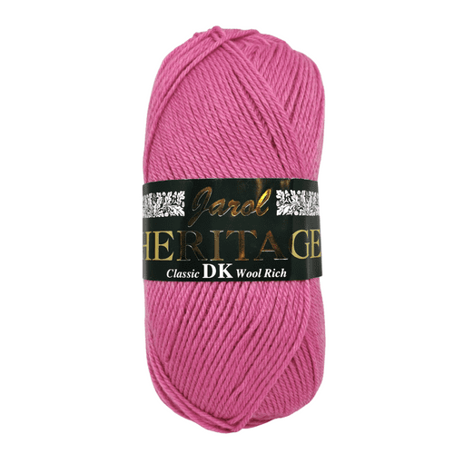 Jarol Heritage DK - 5 Balls x 100 gram 55% Wool, 25% Acrylic and 20% Nylon Blossom (109)