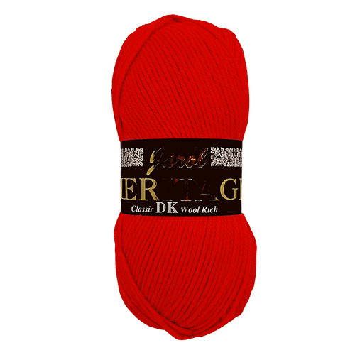 Jarol Heritage DK - 5 Balls x 100 gram 55% Wool, 25% Acrylic and 20% Nylon 151