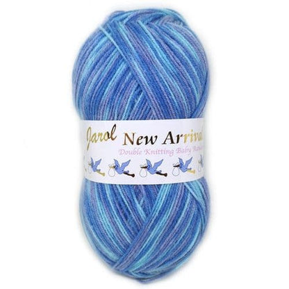 Jarol New Arrival Random DK - 200g Ball  Angelica Blue Heaven (300