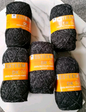 Woolcraft Esteem DK Knitting Crochet Yarn- 5 Balls x 100g 50% Recycled Acrylic, 30% Recycled Cotton, 20% Recycled Polyester shade Black