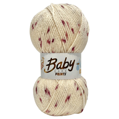 5 x 100g Woolcraft Baby Prints Wool Babycare DK Double Knitting & Crochet Yarn Keltie 636