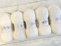 5 x 100g Baby Wool, Baby care 4 Ply Quality Acrylic Knitting Yarn PACKS OF FIVE Cream