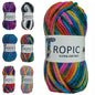 Cygnet Yarns TROPIC - SUPER CHUNKY - 100% Acrylic Wool 5 Balls x 100g - Multicoloured shade Peacock 507