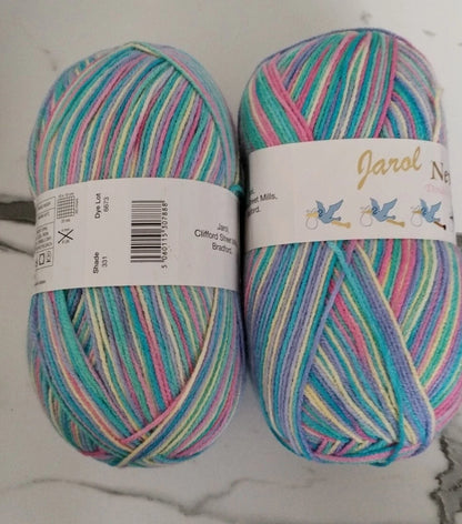 Jarol New Arrival Random DK - 200g Ball Meeru (331)