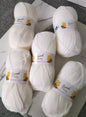 Jarol Baby Rambler Aran Knitting Crochet Yarn 5 Balls X 100g Ball - Cream 4202
