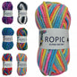Cygnet Yarns TROPIC - SUPER CHUNKY - 100% Acrylic Wool 5 Balls X 100g  - Multicoloured shade Flamingo  304