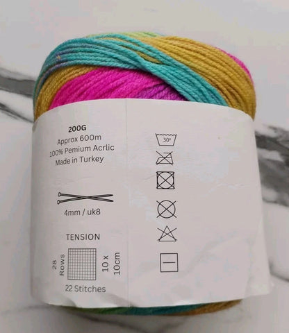 Woolcraft Carousel DK Cake - 200g Carousel  Fun House 03