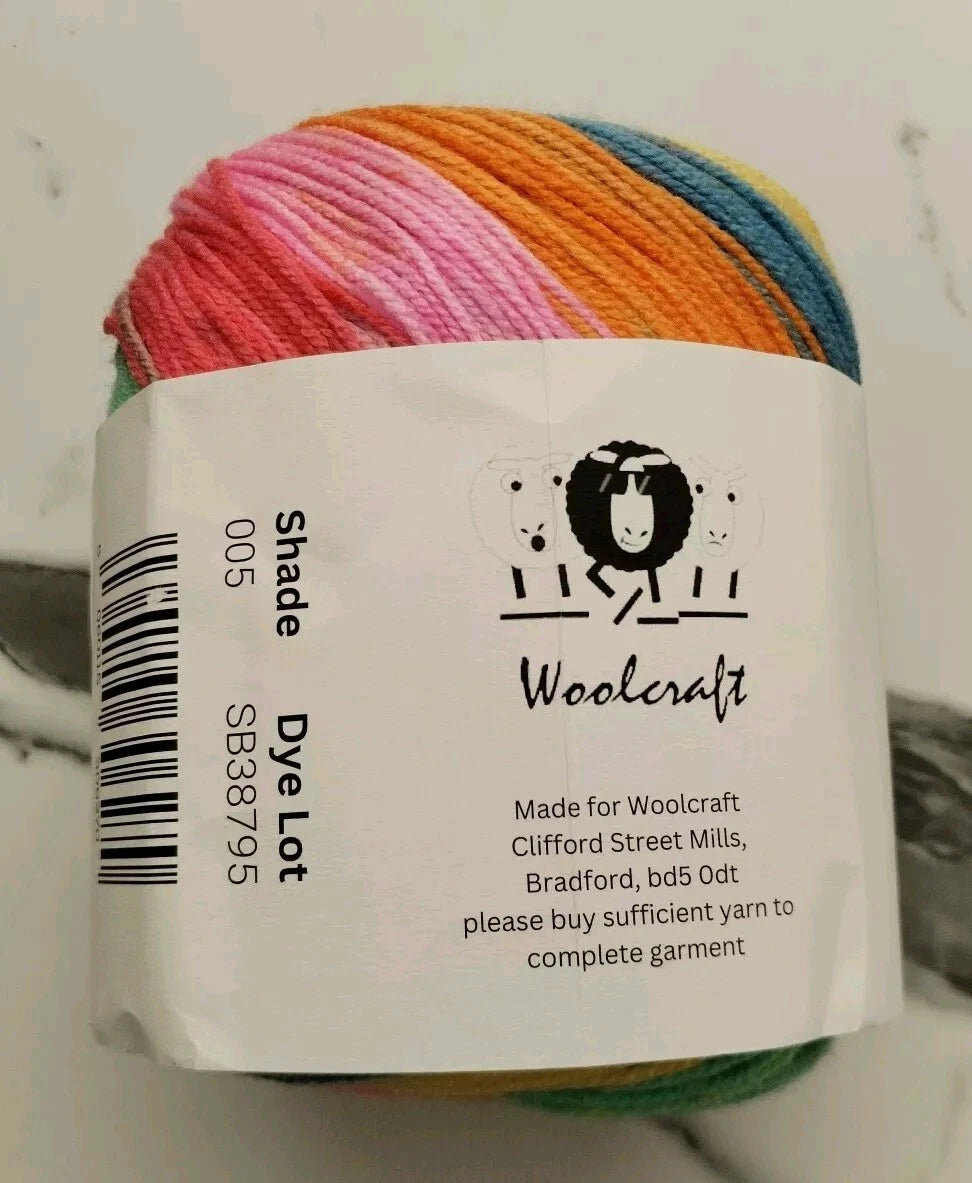 Woolcraft Carousel DK Cake - 200g Carousel  Mad house 05