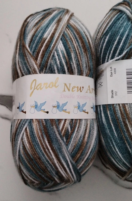 Jarol New Arrival Random DK - 200g Ball Cotswold (312)