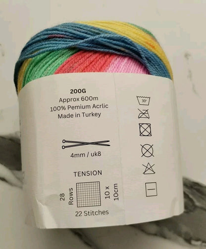 Woolcraft Carousel DK Cake - 200g Carousel  Mad house 05
