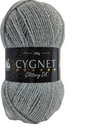 Cygnet Yarns Glittery DK 5×100g Double Knitting 282 Knitting Crochet  shade  silver moon