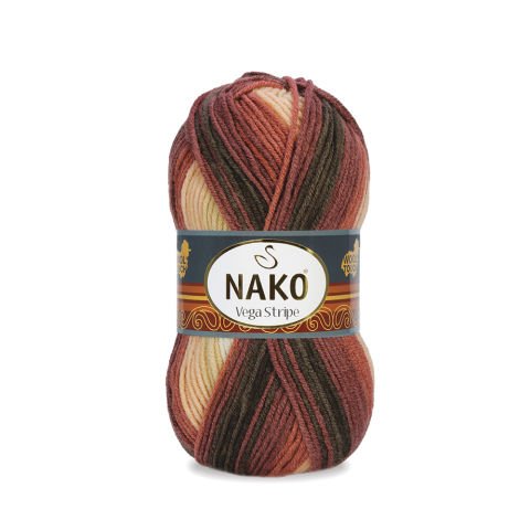 Nako Vega Stripe DK - 5 Balls x 100g | (83604)