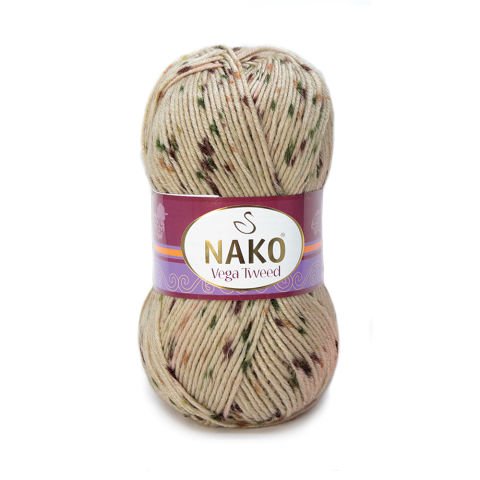 Nako Vega Tweed Aran - 5 Balls x 100g | (31753)