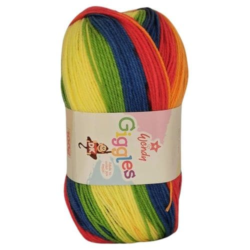 Wendy Giggles DK – 5 x 100g WG10 Carnival