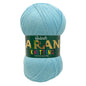 Woodcraft Aran Knitting Crochet yarn 400g 100% Acrylic Aqua