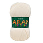 Woodcraft Aran Knitting Crochet yarn 400g 100% Acrylic  Cream