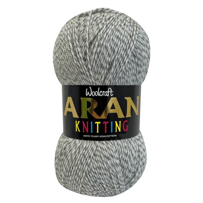 Woolcraft Aran With Wool 400g 25% Wool  Marble 899