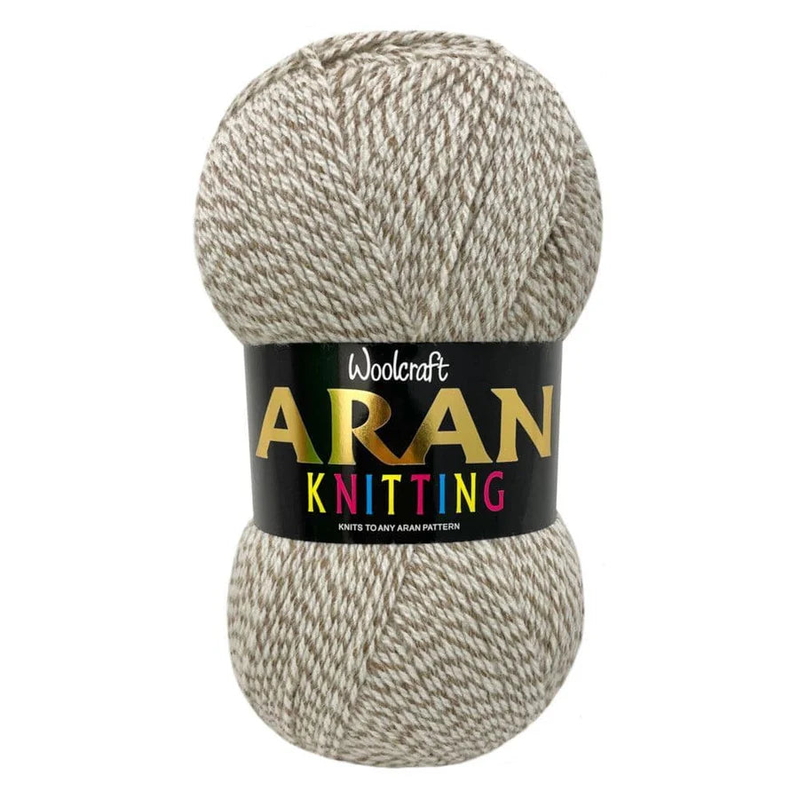 Woolcraft Aran With Wool 400g 25% Wool  Peat 898