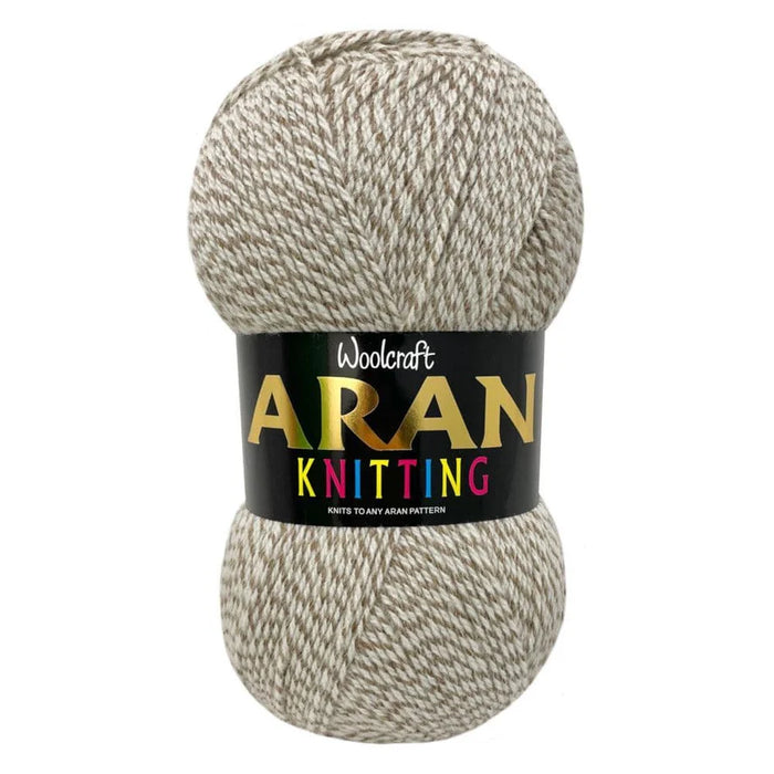 Woolcraft Aran With Wool 400g 25% Wool  Peat 898