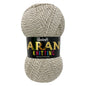 Woolcraft Aran With Wool 400g 25% Wool  Peat 898