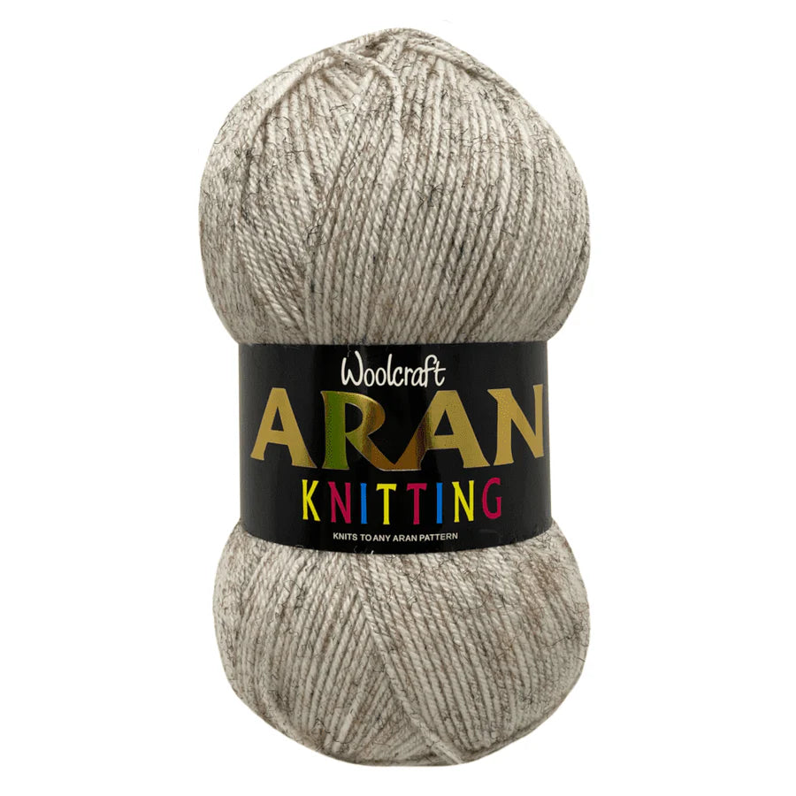 Woolcraft Aran With Wool 400g 25% Wool Sandstone 815