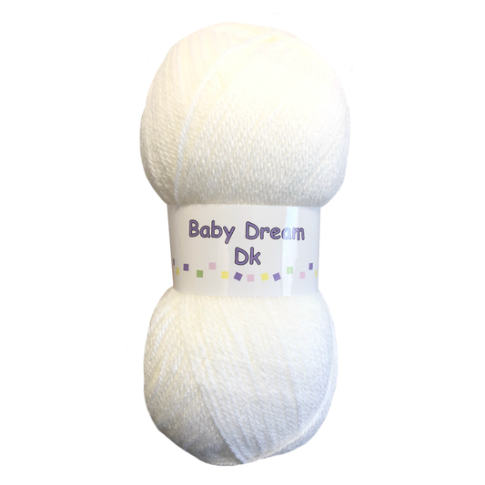 Woolcraft Baby Dream DK White