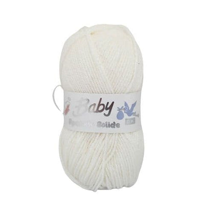 Woolcraft Baby Sparkle Solide DK - 5 x 100g , Cream (7241)