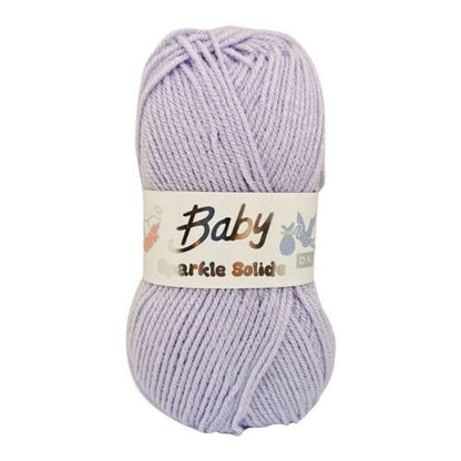 Woolcraft Baby Sparkle Solide DK - 5 x 100g , Lilac (7240)