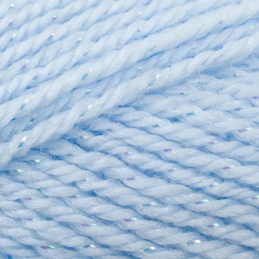 Woolcraft Baby Sparkle Solide DK - 5 x 100g ,  Blue (7239)