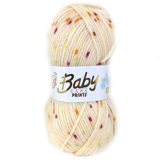 Woolcraft Babycare Spot Prints DK Nougat (645)