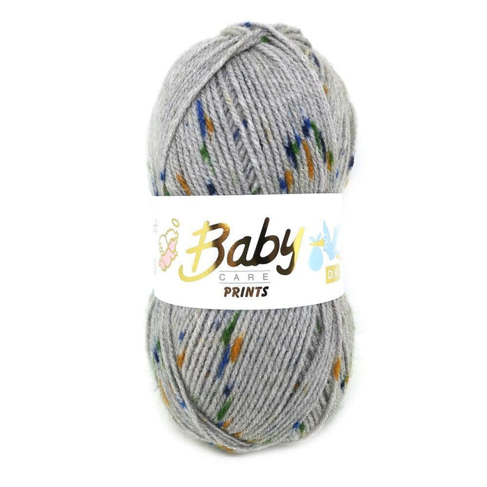 Woolcraft Babycare Spot Prints DK Pebble (654)