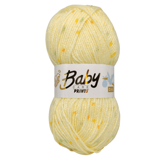 Woolcraft Babycare Spot Prints DK Sherbert (635)