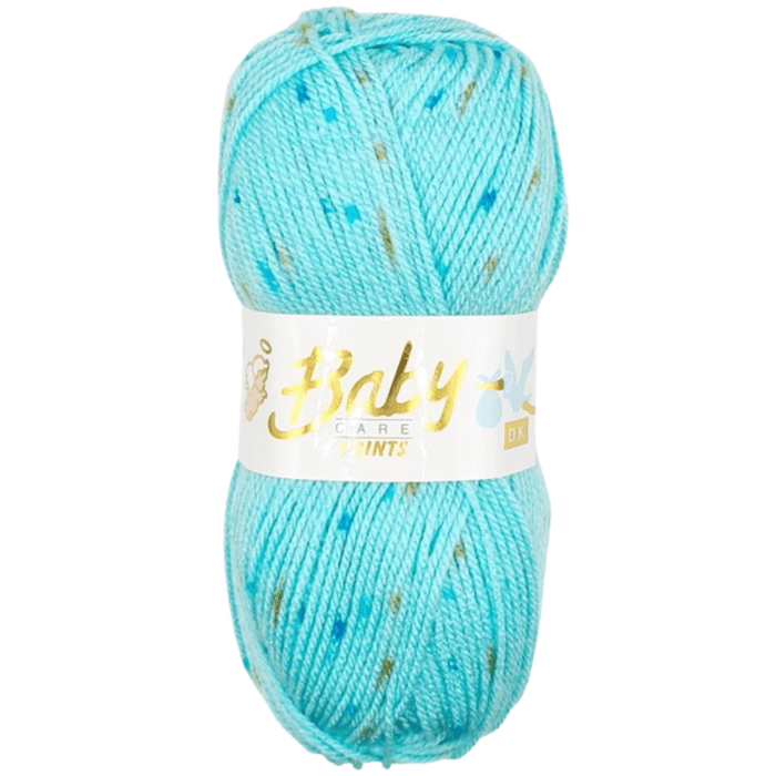 Woolcraft Babycare Spot Prints DK Spearmint (637)