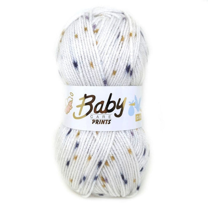 Woolcraft Babycare Spot Prints DK Vanilla Ice (643)