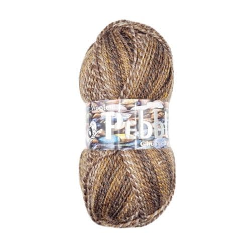 Woolcraft Pebble Chunky 200g Shade Ember 8012