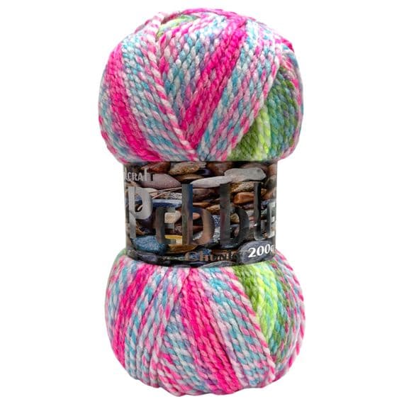 Woolcraft Pebble Chunky - 200g Ball | Passion Fruit (8163)