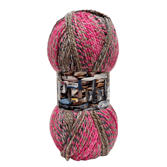 Woolcraft Pebble Chunky - 200g Ball | Tropical Twist (8279)